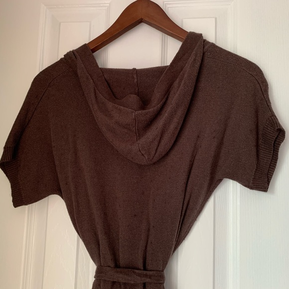 3 for $15 Jacob Jr Brown Tie Up Cardigan - Picture 4 of 10